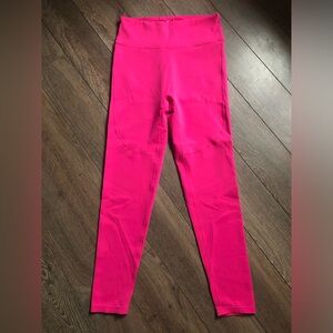 ⭐️Like NEW⭐️FANKA | Slim N’ Sculpt Vibrant Pink Women's Leggings •Size XL 25”